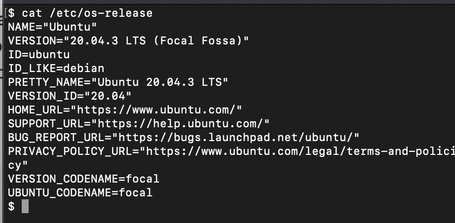 know current Ubuntu Linux version